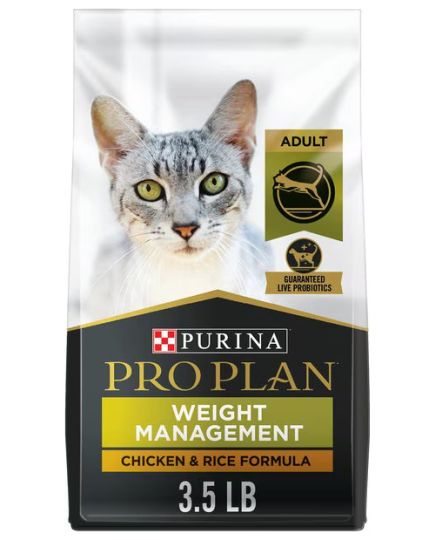 Purina Pro Plan Adult Weight Management Chicken & Rice Formula Dry Cat Food Purina Pro Plan Adult Weight Management Chicken & Rice Formula Dry Cat Food