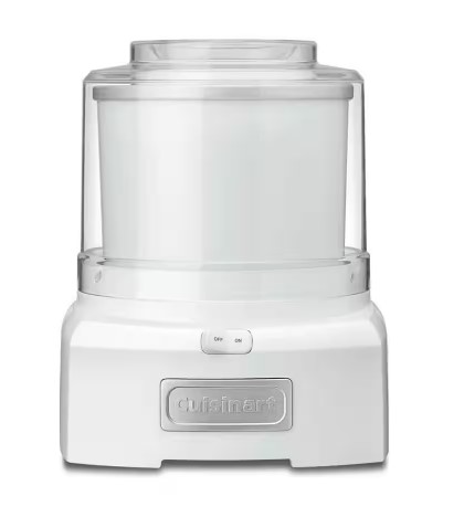 1.5 qt. Sorbet & Ice Cream Maker Machine (White)