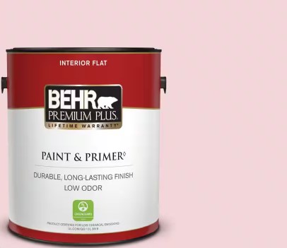 BEHR PREMIUM PLUS Summer Crush Flat Interior Paint & Primer
