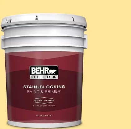 BEHR ULTRA Summer Harvest Flat Interior Paint & Primer (5 gal)