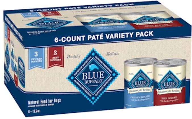 Blue Buffalo Homestyle Recipe Chicken & Beef Wet Dog Food