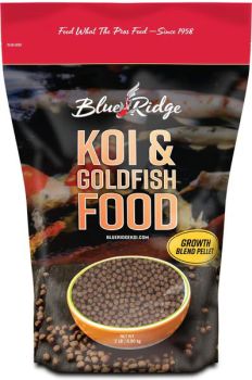 Blue Ridge Koi & Goldfish Blend Pellet Growth Formula Koi & Goldfish Food Blue Ridge Koi & Goldfish Blend Pellet Growth Formula Koi & Goldfish Food