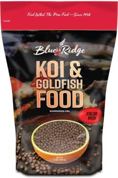 Blue Ridge Koi & Goldfish Color Rich Formula Koi & Goldfish Food Blue Ridge Koi & Goldfish Color Rich Formula Koi & Goldfish Food