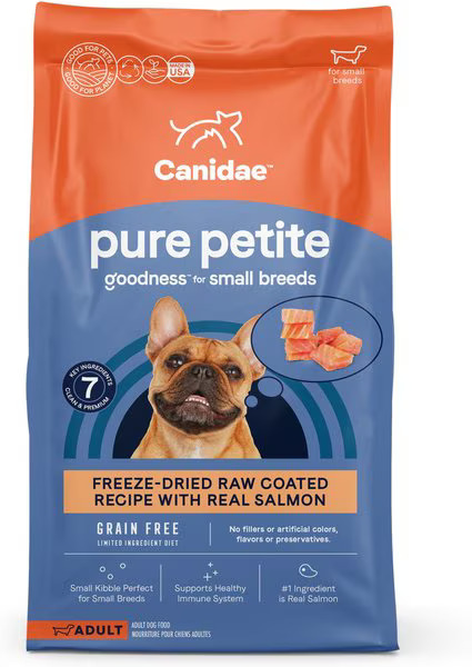 CANIDAE PURE Petite Adult Small Breed Grain-Free with Salmon Dry Dog Food CANIDAE PURE Petite Adult Small Breed Grain-Free with Salmon Dry Dog Food