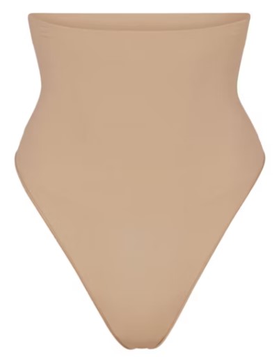 Core Control High-Waisted Thong – Clay Core Control High-Waisted Thong – Clay