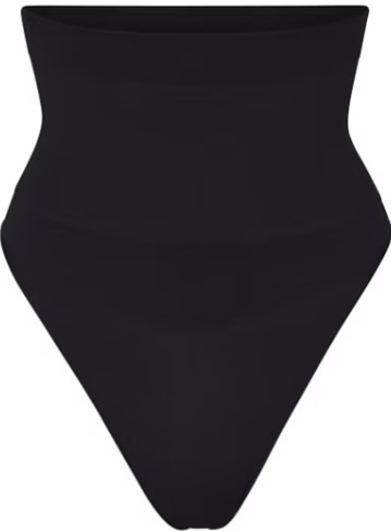 Core Control High Waisted Thong – Onyx Core Control High Waisted Thong – Onyx