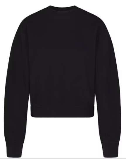 Cotton Fleece Classic Crewneck – Onyx Cotton Fleece Classic Crewneck – Onyx