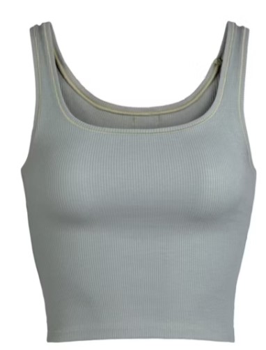 Cotton Rib Tank – Mineral Cotton Rib Tank – Mineral