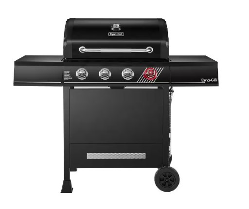 Dyna-Glo 4-Burner Propane Gas Grill in Matte Black with TriVantage Cooking System Dyna-Glo 4-Burner Propane Gas Grill in Matte Black with TriVantage Cooking System