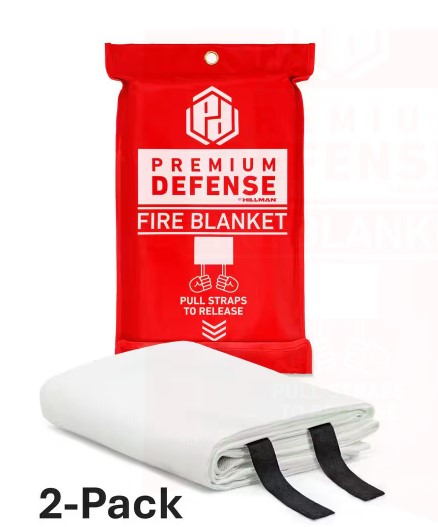 Emergency Fire Blanket With Storage Bag