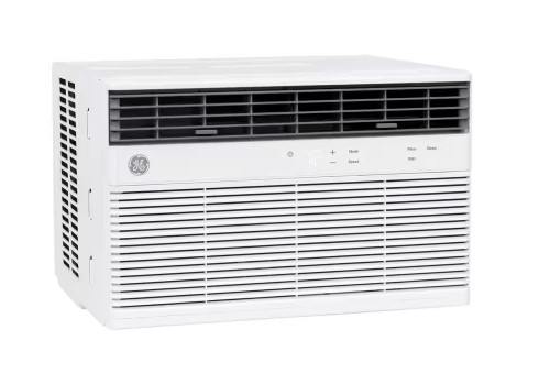 GE 10,000 BTU Smart Window Air Conditioner with Wi-Fi and Remote
