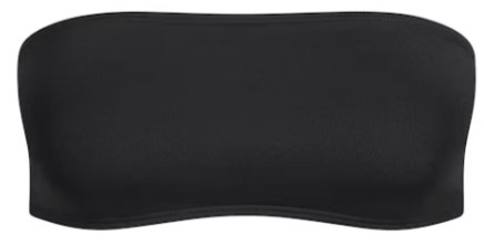 Iconic Swim Micro Bandeau Bikini Top – Obsidian