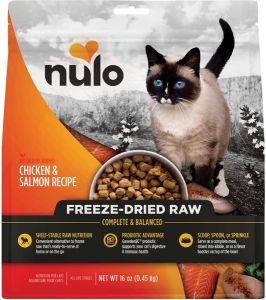 Nulo FreeStyle Chicken & Salmon Recipe Freeze-Dried Raw Cat Food