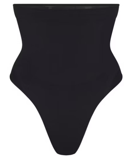 Seamless Sculpt High Waisted Thong – Onyx Seamless Sculpt High Waisted Thong – Onyx