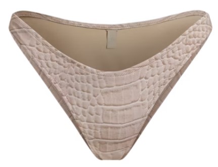 Signature Swim Tanga Bikini Bottom – Dune Crocodile Print Signature Swim Tanga Bikini Bottom – Dune Crocodile Print