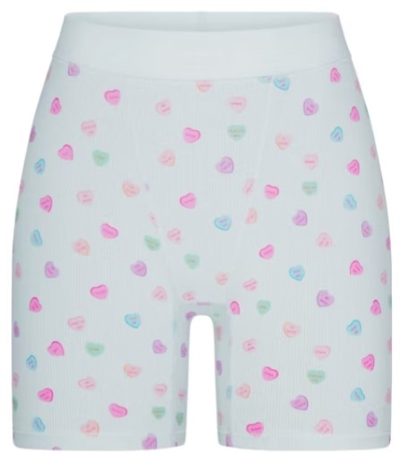 Soft Lounge Boxer – Cloud Candy Heart Print Soft Lounge Boxer – Cloud Candy Heart Print