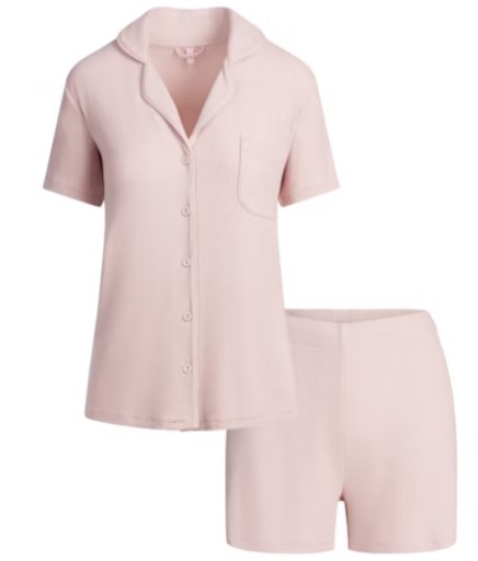 Soft Lounge Short Sleep Set – Morganite