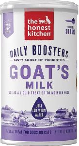 The Honest Kitchen Daily Boosters Instant Goat's Milk with Probiotics for Dogs