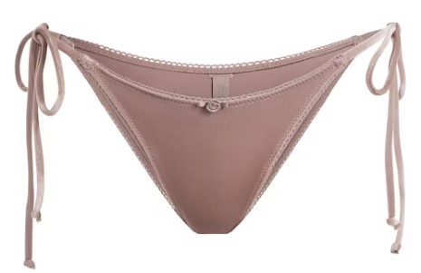 Velvet Swim Cheeky Tie Bikini Bottom – Umber Velvet Swim Cheeky Tie Bikini Bottom – Umber