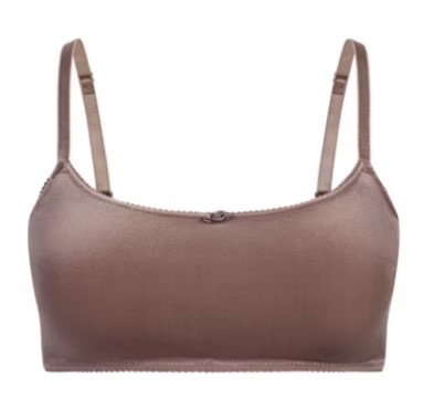 Velvet Swim Straight Neck Bikini Top – Umber Velvet Swim Straight Neck Bikini Top – Umber