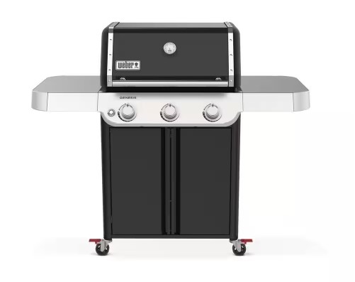 Weber Genesis E-315 3-Burner Liquid Propane Gas Grill in Black Weber Genesis E-315 3-Burner Liquid Propane Gas Grill in Black