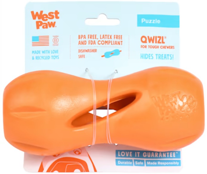 West Paw Qwizl Treat Assorted Dog Chew Toy West-Paw-Qwizl-Tough-Treat-Dispensing-Dog-Chew-Toy