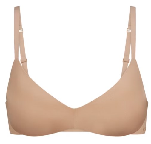 Wireless Form Push-Up Plunge Bra – Clay