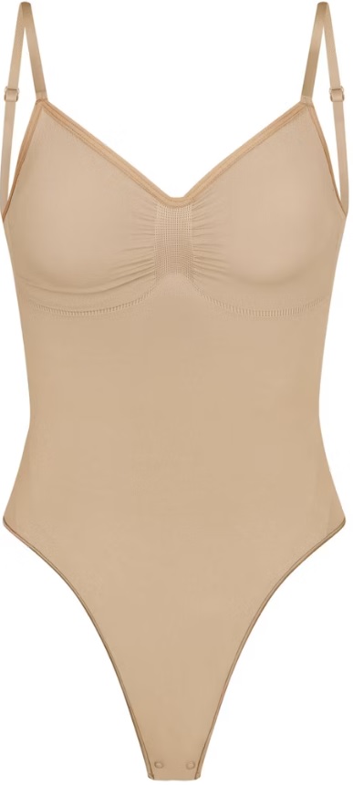 Seamless Sculpt Low Back Thong Bodysuit