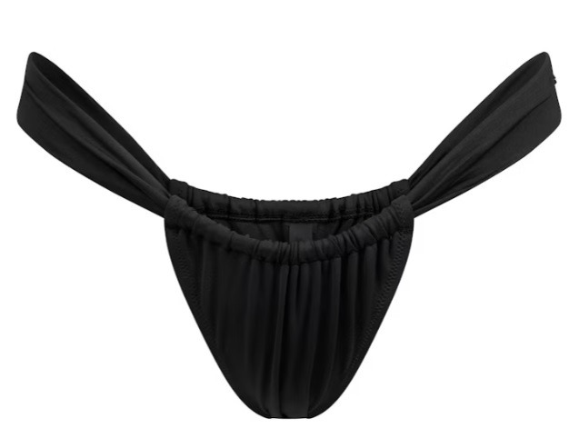 signature-swim-ruched-thong-bikini-bottom-onyx MENS Lounge SHORT