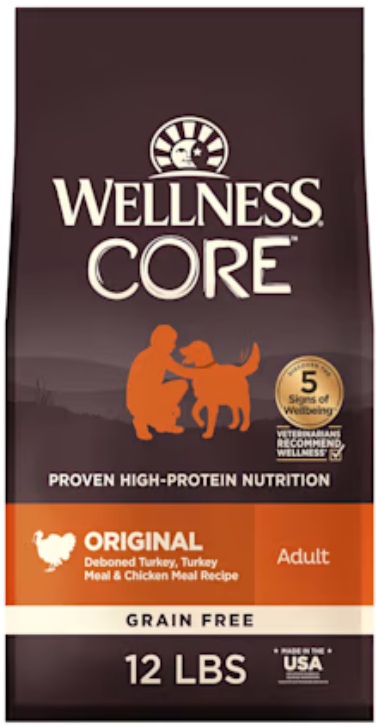 wellness-core Wellness-CORE-Grain-Free-Original-Deboned-Turkey_-Turkey-Meal-_-Chicken-Meal-Recipe-Dry-Dog-Food