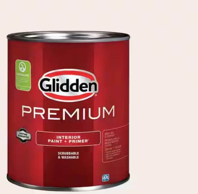 Glidden Premium Summer Lily Flat Interior Latex Paint