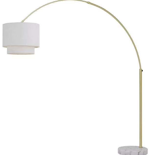 af-lighting-arched-floor-lamp-in-brushed-gold-with-fabric-shade