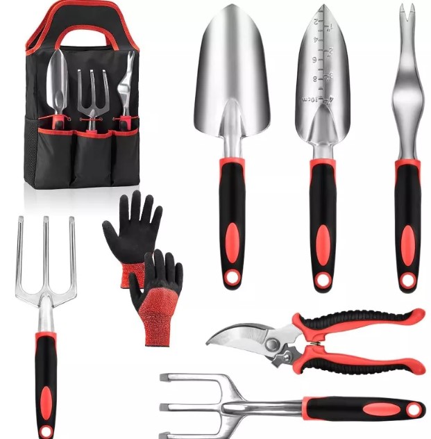 attop-8-piece-stainless-steel-gardening-tool-sets