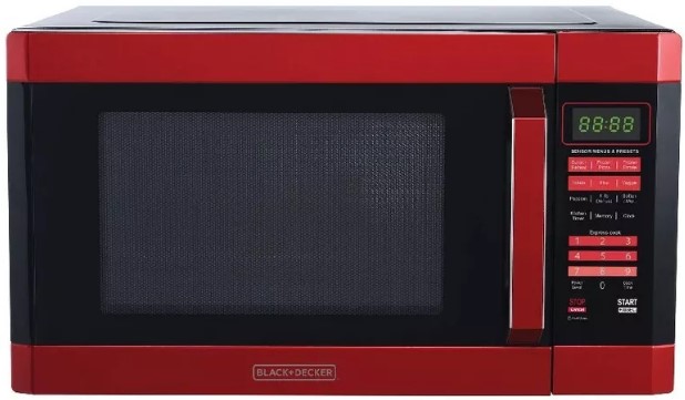 black-decker-1-6-cu-ft-1100w-microwave-oven-red black-decker-1-6-cu-ft-1100w-microwave-oven-red