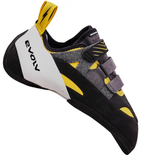 evolv-shaman-climbing-shoes-mens outdoor-research-helium-rain-jacket-womens