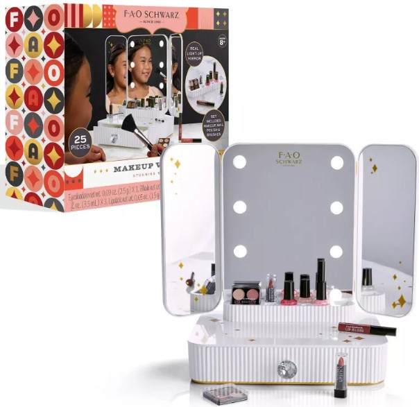 fao-schwarz-makeup-vanity-mirror-set