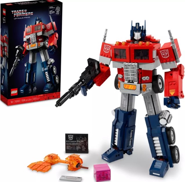 lego-icons-optimus-prime-transformers-robot-model-set-10302