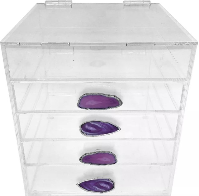 ondisplay-ultimate-diva-cosmetic-organization-station-12-cube-gold-silver-agate