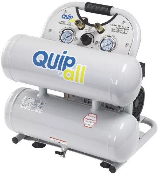 quipall-4-1-siltwn-al-ultra-quiet-1-hp-4-6-gallon-oil-free-twin-stack-air-compressor