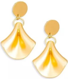 slickblue-women-s-drop-earrings-metallic-fan-shape-stylish-party-jewelry-unique-design-gold-silver-2-x1