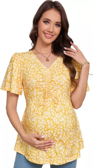 women-s-maternity-shirts-summer-short-sleeve-pregnancy-tops-v-neck-drawstring-t-shirts-casual-blouses-pregnancy-clothes