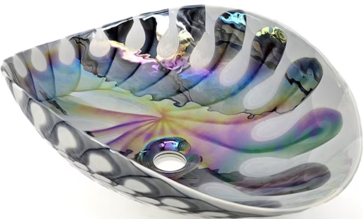 Ruvati-Glass-Vessel-Oval-Modern-Spira-Luxe-Pearl-Whit-Bathroom-Sink-13-75-in-x-18-5-in Made-in-USA-Raval-Top-Grain-Leather-Sofa-Bed