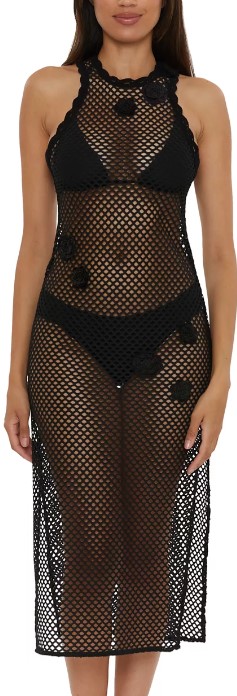 becca-womens-castaway-island-fishnet-flower-applique-cover-up-dress fourth-wing-by-rebecca-yarros-hardcover