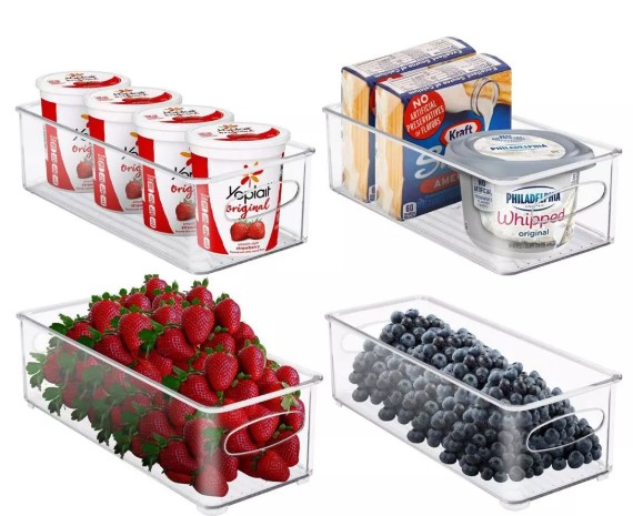 sorbus-4-pack-narrow-stackable-clear-storage-bins-with-handles-for-kitchen-pantry-freezer-fridge-organization vidaxl-outdoor-furniture-set-brown-pe-rattan-2-seater-modular