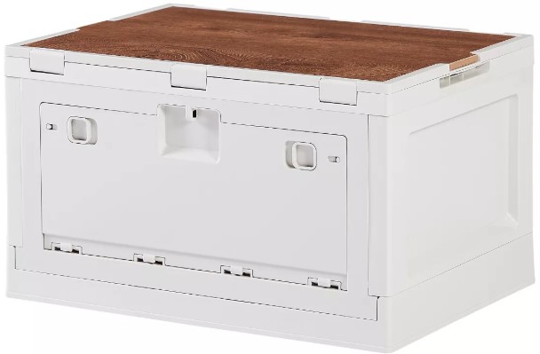 vecelo-collapsible-storage-bins-with-lids-55-qt-large-foldable-plastic-box-with-handles-folding-camping-box-with-2-side-doors-white yaheetech-set-of-2-button-tufted-modern-accent-armchairs-with-lumbar-support-retro-brown